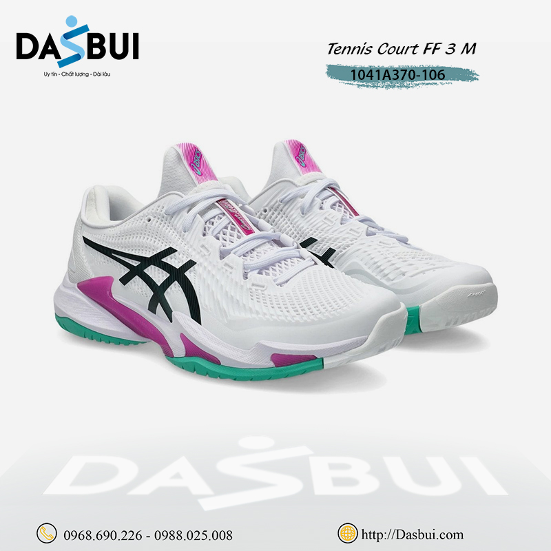 Alternative view of Giày Tennis Asics Solution Speed FF 3 1041A370-106 M