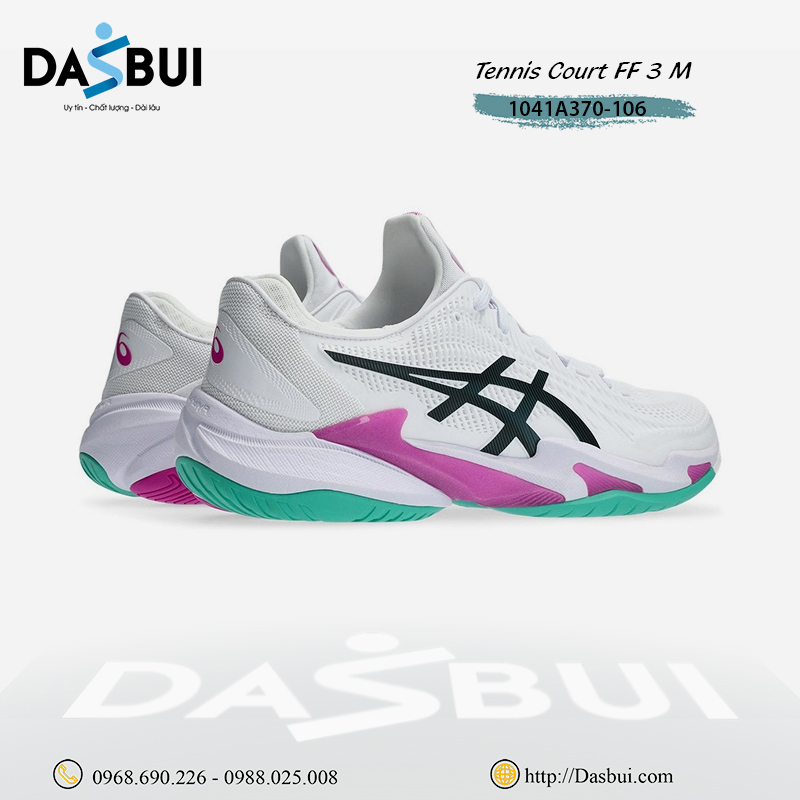 Giày Tennis Asics Solution Speed FF 3 1041A370-106 M 1041a370 106 4