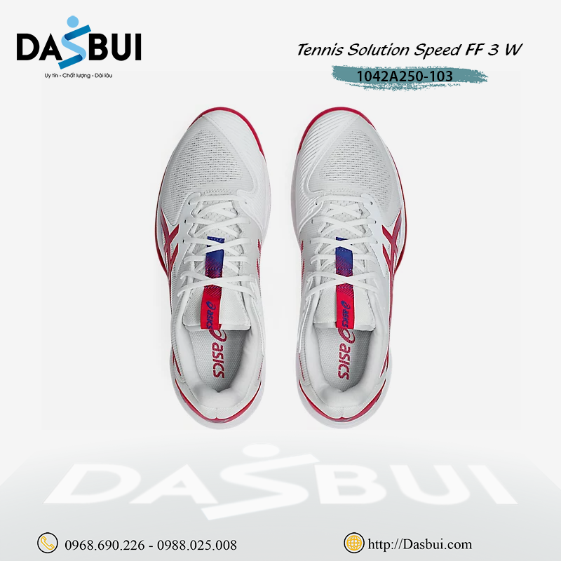 Giày Pickleball Tennis Solution Speed FF 3 1042A250-103 W 1042A250 103 SB TP GLB