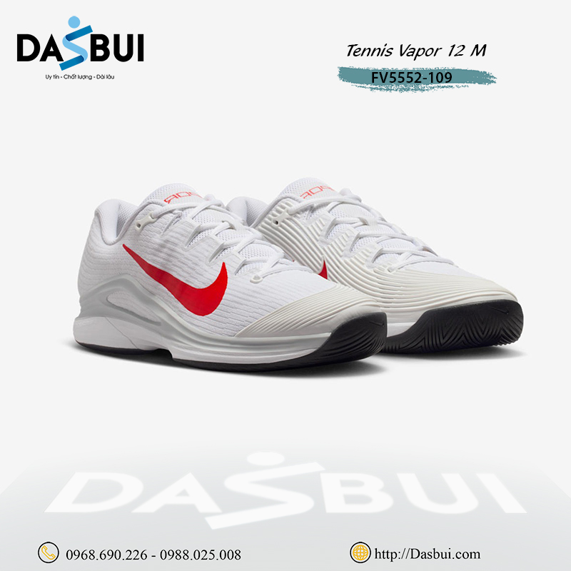 Alternative view of Giày Tennis Pickleball Nike Air Zoom Vapor 12 M FV5552-109