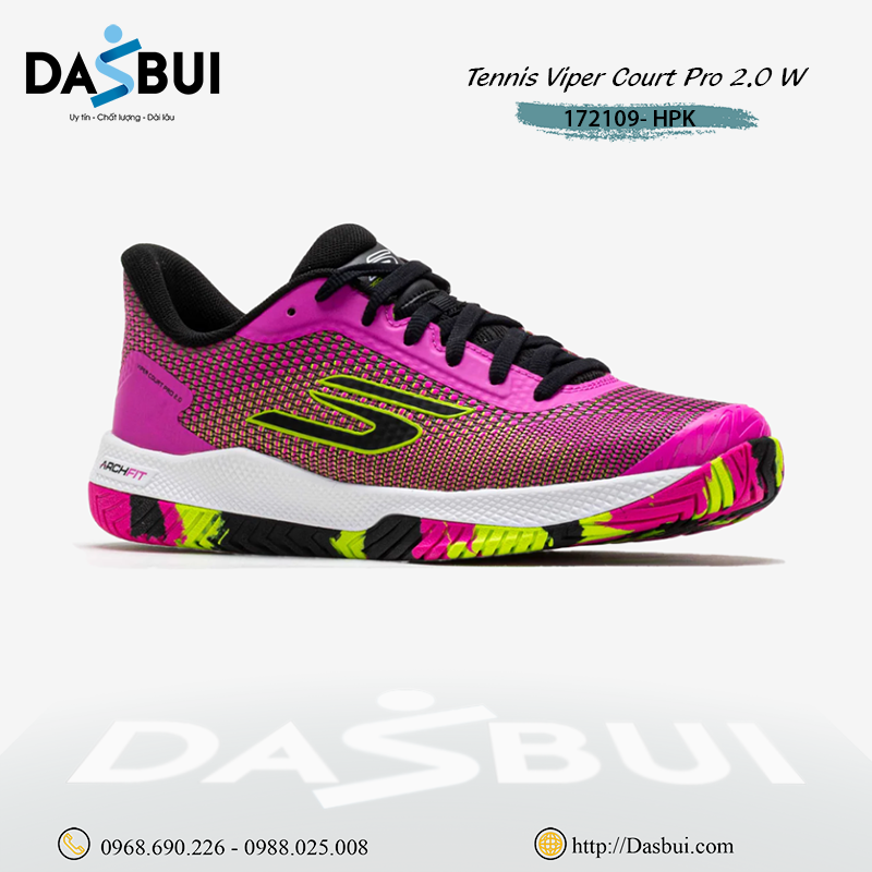 Alternative view of Giày Pickleball Tennis Skechers Viper Court Pro 2.0 M 172109-HPK