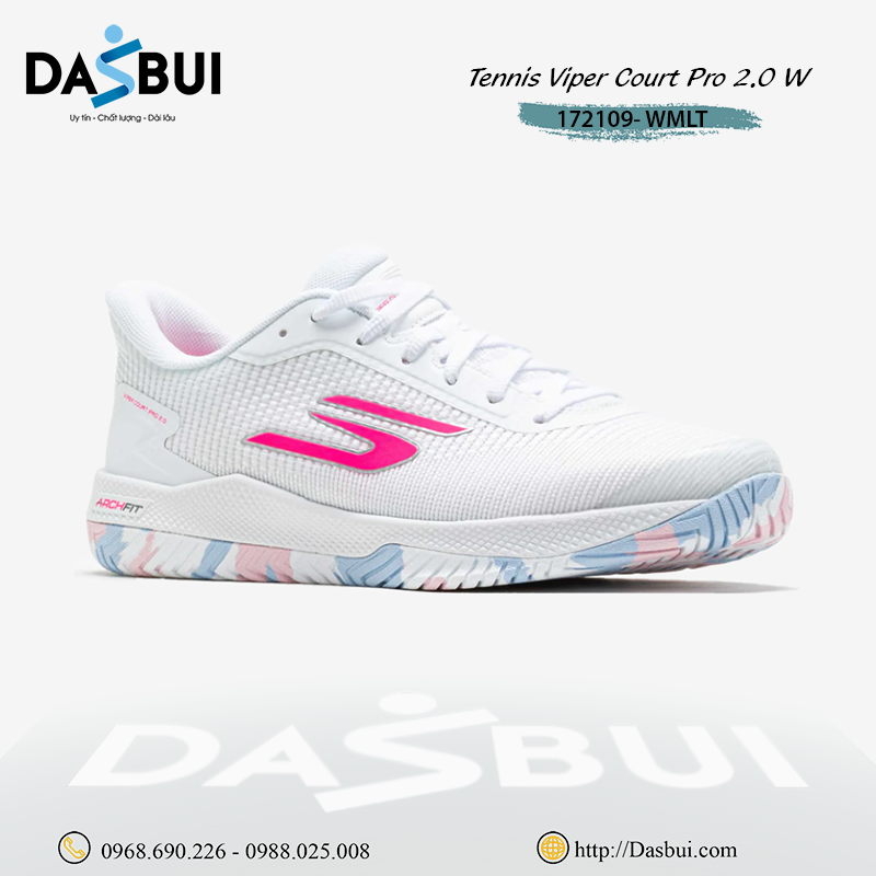 Alternative view of Giày Pickleball Tennis Skechers Viper Court Pro 2.0 W 172109-WMLT