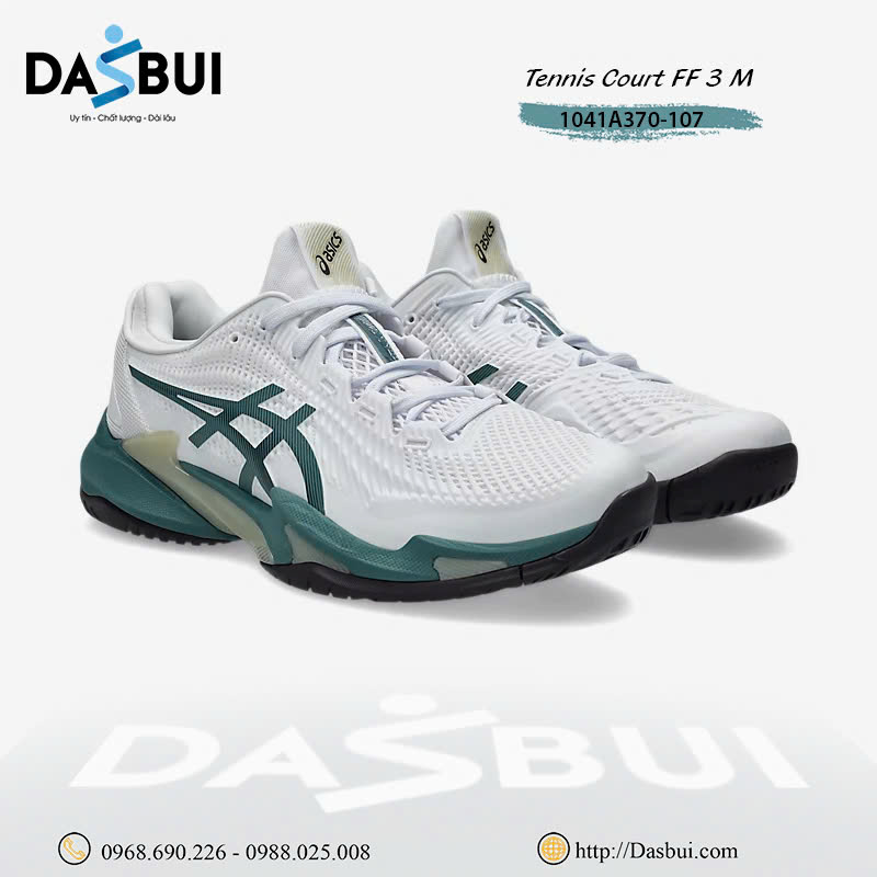 Alternative view of Giày Asics Court FF 3 1041A370-107 M