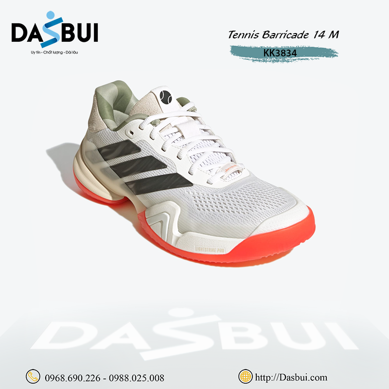 Alternative view of Giày Adidas Barricade 14 M KK3834
