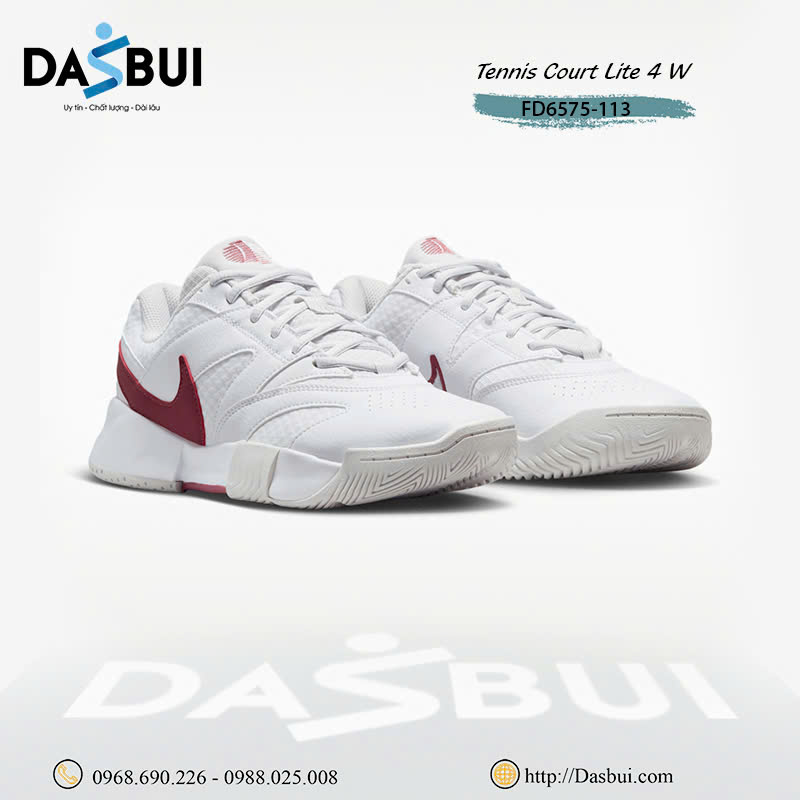 Alternative view of Giày Nike Nữ Court Lite 4 FD6575-113