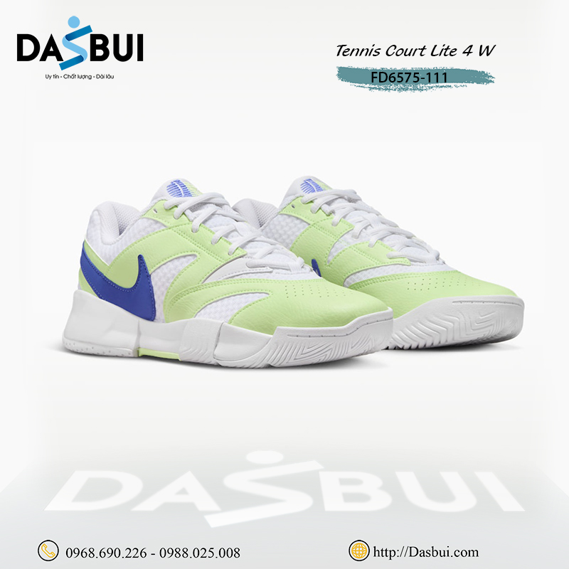 Alternative view of Giày Tennis Pickleball Nữ NikeCourt Lite 4 FD6575-111 W
