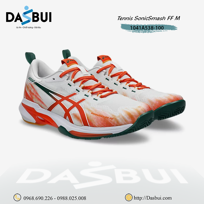 Alternative view of Giày Tennis Asics SonicSmash FF 1041A538-100 M