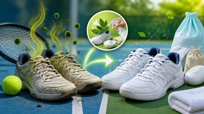 thumbnail cach khu mui hoi giay tennis dung cach tai nha