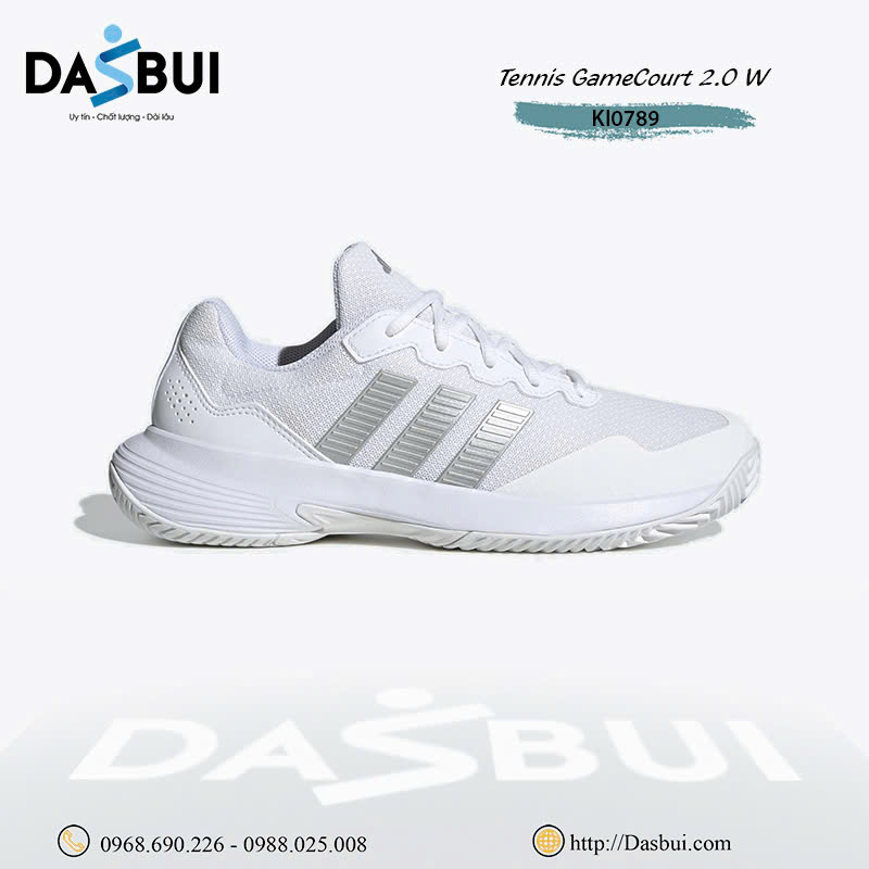 Giày Adidas Nữ GameCourt 2.0 KI0789