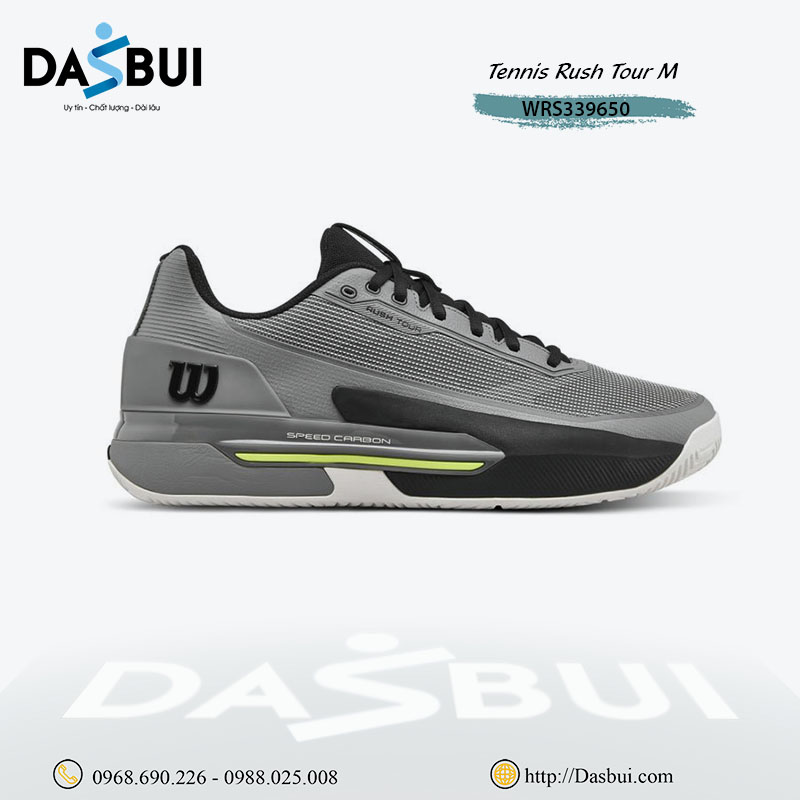 Giày Tennis Pickleball Wilson Rush Tour M WRS339650