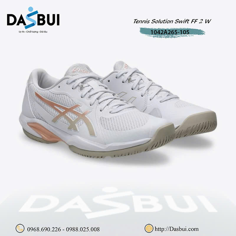 Alternative view of GIÀY ASICS NỮ SOLUTION SWIFT FF 2 1042A265-105