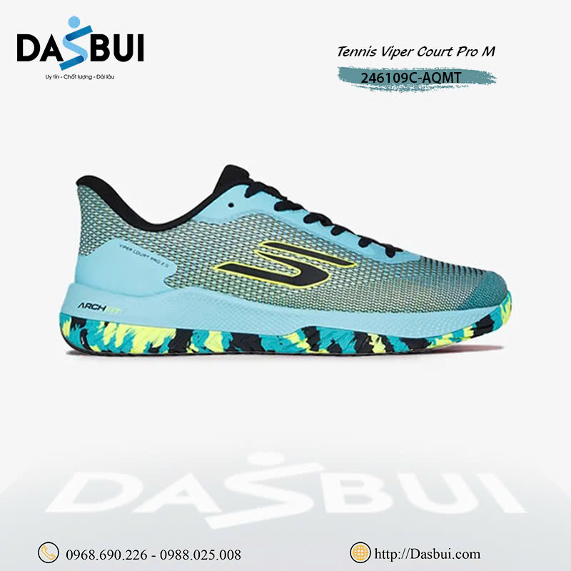 Giày Skechers Viper Court Pro M 246109C-AQMT
